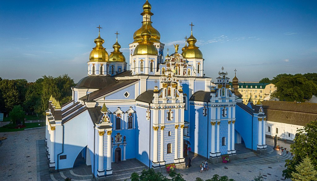 Cathédrale Saint-Michel, Kiev Cathédrale Saint-Michel, Kiev / ©Роман Наумов, CC BY-SA 4.0 Wikimedia Commons