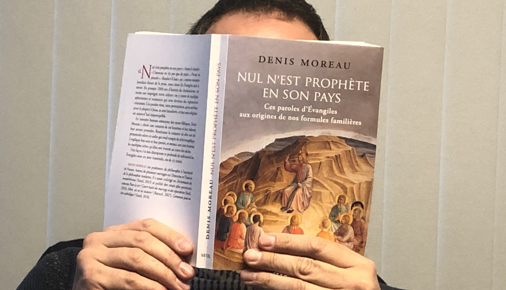 Couverture du livre de Denis Moreau, "Nul n'est prophète en son pays" Couverture du livre de Denis Moreau, "Nul n'est prophète en son pays" / © Gabrielle Desarzens / RTSreligion