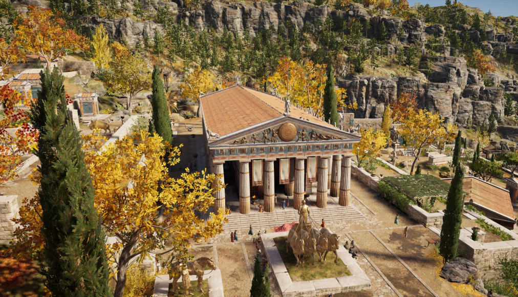"Assassin's Creed Odyssey": le Temple d'Apollon à Delphes "Assassin's Creed Odyssey": le Temple d'Apollon à Delphes / ©Fandom.com/Wiki Assassin's Creed/CC-BY-SA