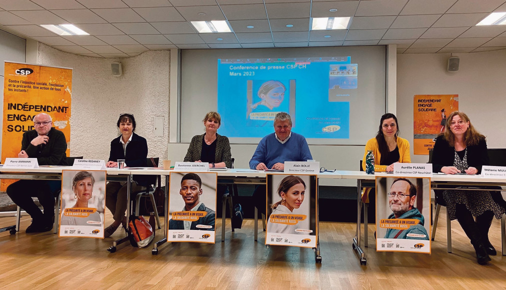 Les quatre CSP romands demandent, notamment, d’harmoniser et d’indexer l’aide sociale Les quatre CSP romands demandent, notamment, d’harmoniser et d’indexer l’aide sociale / © CSP Vaud