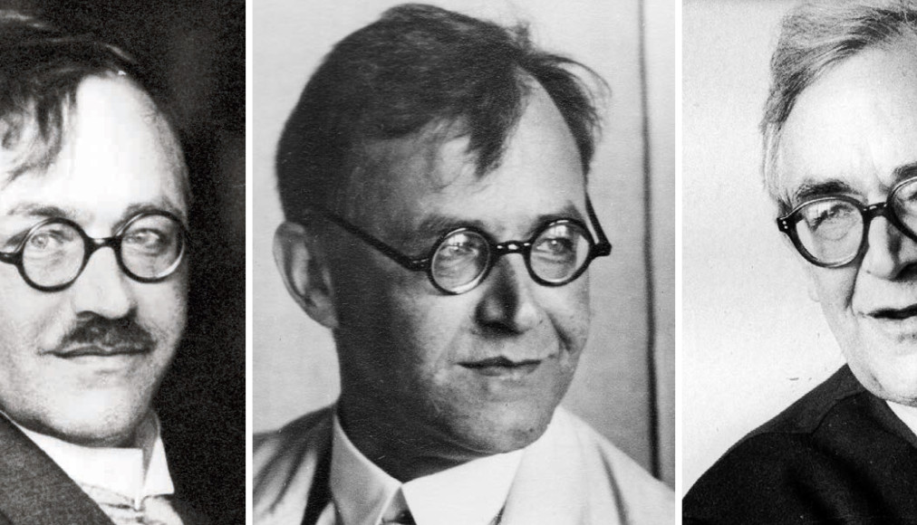 Karl Barth à différentes périodes de sa vie: professeur de Nouveau Testament à Münster, 1930; titulaire de la chaire de théologie systématique à Bonn, 1931; professeur de théologie à Bâle, 1955. Karl Barth à différentes périodes de sa vie: professeur de Nouveau Testament à Münster, 1930; titulaire de la chaire de théologie systématique à Bonn, 1931; professeur de théologie à Bâle, 1955. / © Archives Karl Barth