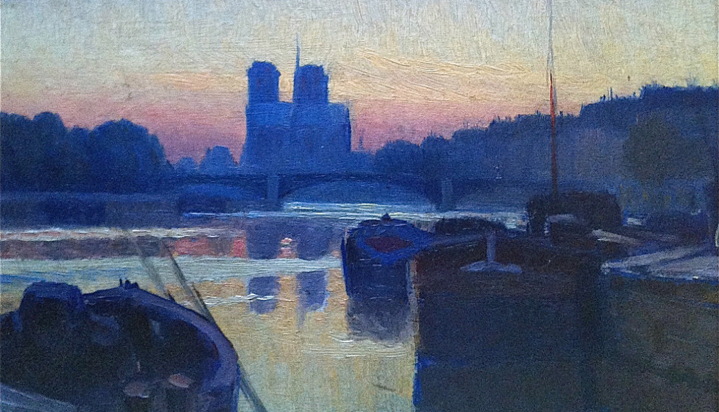 Notre-Dame au crépuscule, tableau de Charles Guilloux, ~1898 Notre-Dame au crépuscule, tableau de Charles Guilloux, ~1898 / ©Wikimedia Commons