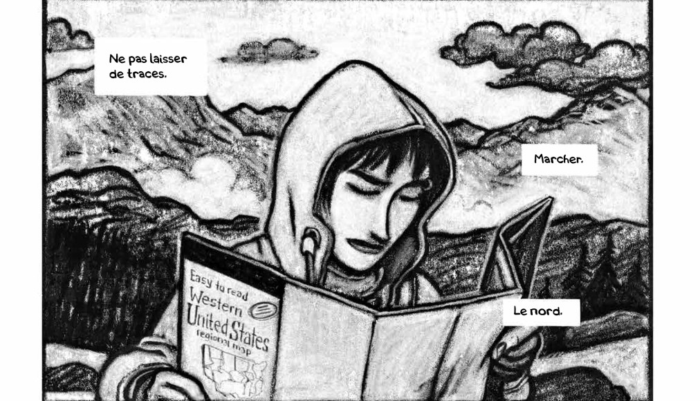 L’héroïne de «Femme sauvage» de Tom Tirabosco évolue sur une planète dévastée dans un futur proche L’héroïne de «Femme sauvage» de Tom Tirabosco évolue sur une planète dévastée dans un futur proche / © Futuropolis