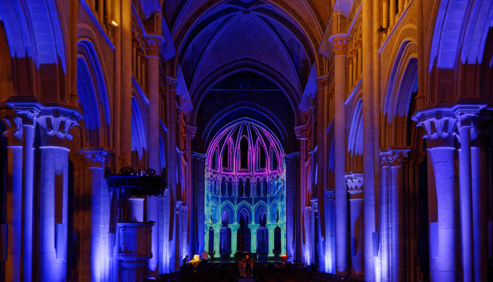 La cathédrale de Lausanne a déjà été illuminée en 2021. / ©DR