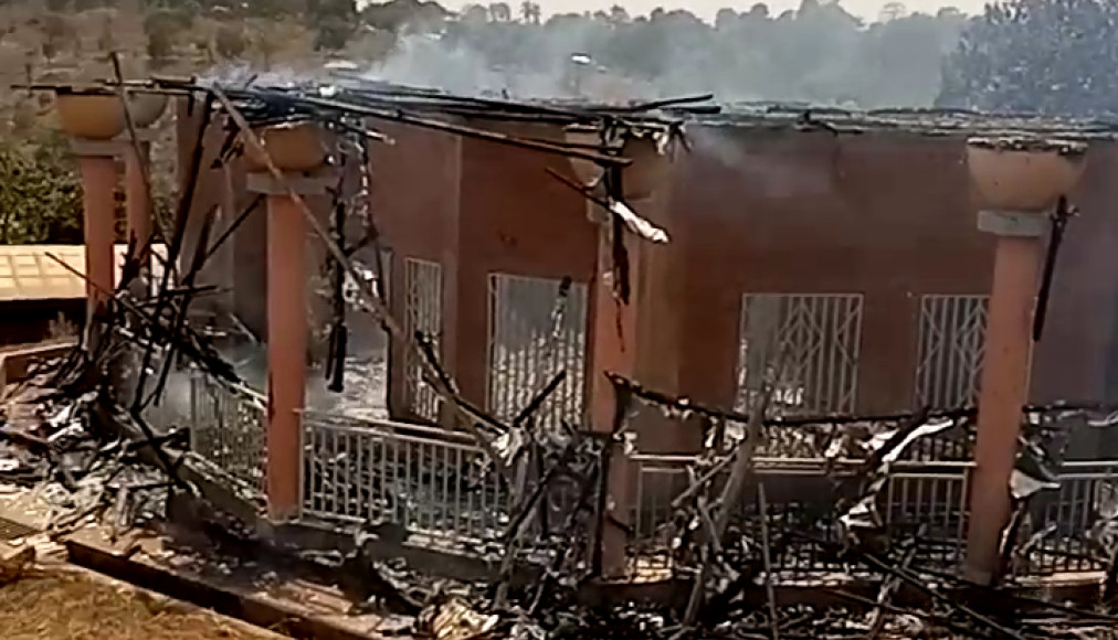 CIPCRE Cameroun ravagé par les flammes / © DM