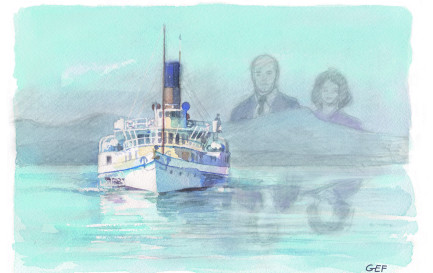 Charles Pictet, passionné de patrimoine a contribué à la restauration de la flotte lémanique. / © Gilles-Emmanuel Fiaux